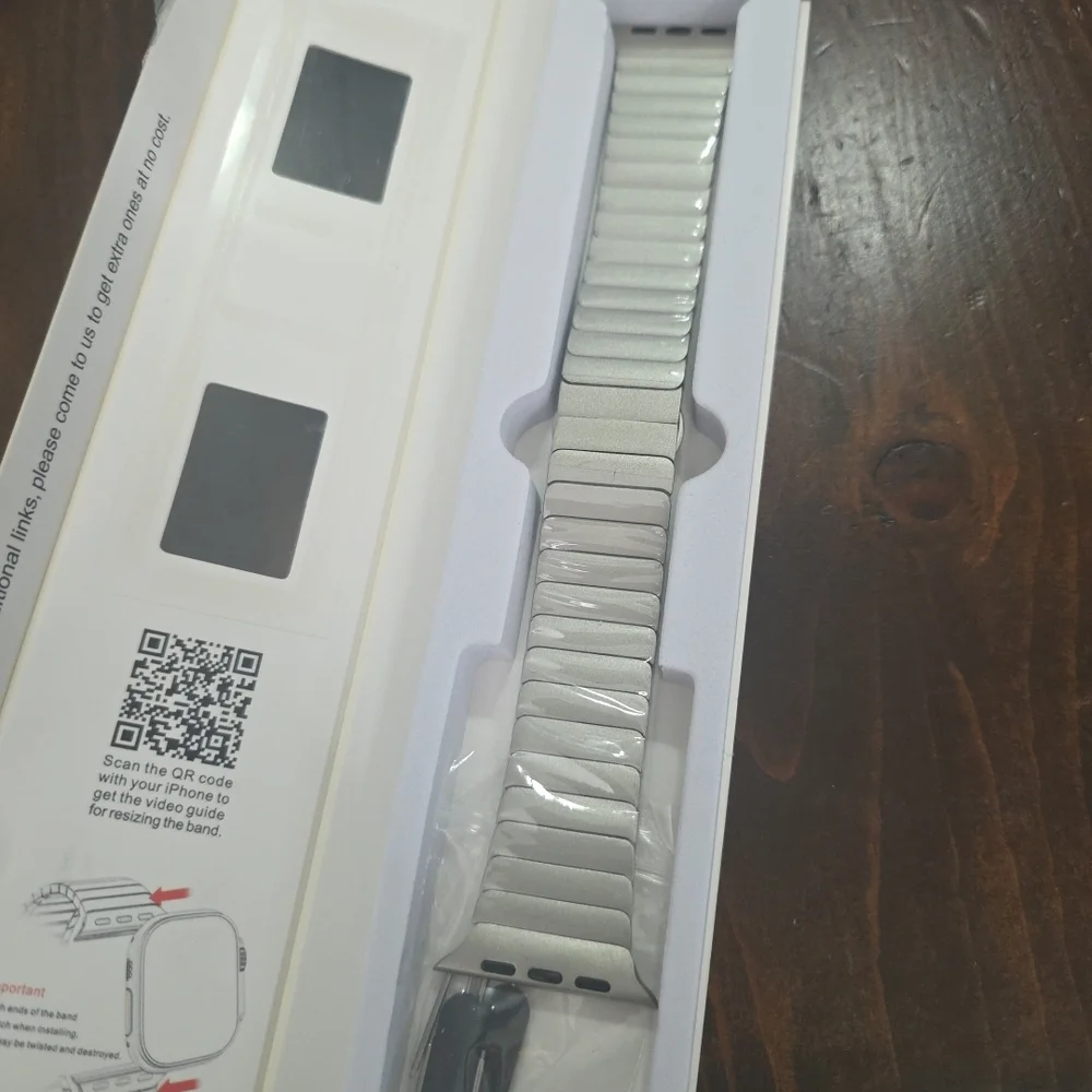 Smart Watch Band - Silver